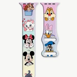 Disney Cartoon Character Apple Watch Band 38/39/40/41 new
Silicone/ Metal